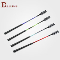 八尺龙 BASLONG 赛鞭比赛马鞭马术速度赛马鞭防滑赶马鞭子马具马术用品 颜色随机