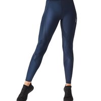CW-X 女式 Endurance Generator 保暖压缩紧身裤, *蓝, X-S