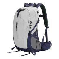 CAMEL骆驼户外背包徒步运动双肩包女夏轻便登山包男士防水旅游旅行包 A1W3QJ111A，高级灰 均码