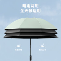 反向全自动伞10股加大加固加厚抗风结实晴雨两用不湿车反光条 反向全自动/雅致黑