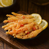 小龙坎柠檬蒜香酸辣红油无骨鸡爪脱骨凤爪休闲零食下酒菜解馋凉菜小吃 红油凤爪1080g