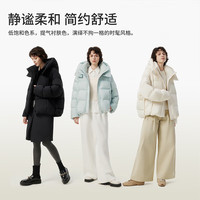 坦博尔秋冬韩版泡芙羽绒服女短款可脱卸帽宽松加厚防寒外套TBF530368D