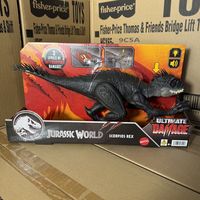 美泰 侏罗纪世界 JCG25 声光攻击蝎暴龙 AR互动恐龙模型