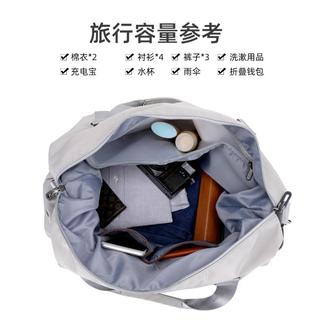 大容量手提短途旅行包女时尚轻便防水行李包男出差旅游收纳登机包