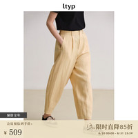 旅途原品 ltyp 女士文艺套装 七分袖西装/九分气球裤/五分短裤 10099356793298