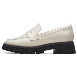 Clarks 复古方头 女士乐福鞋