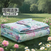 富安娜 七孔抗菌纤维+全涤磨毛印花+可水洗夏凉被 152*210cm