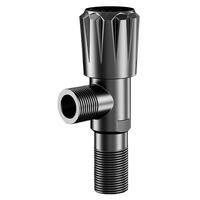 HEWE【德国】角阀全铜三角阀冷热水4分通用热水器马桶大流量止水阀 【摩登灰】单通大流量-全铜角阀 防爆防漏丨4分通用