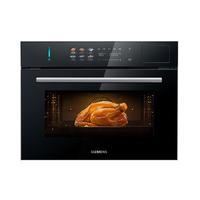 SIEMENS 西门子 智魔方系列 CS7J5DHG8W 嵌入式烤箱 黑色+银色
