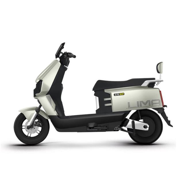 移动端、京东百亿补贴：立马电动车 立马电动摩托车开拓者 500里长续航电动车72V38Ah石墨烯电池 智能辅助驾驶电瓶车 火山灰