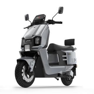 立马电动车 立马电动摩托车开拓者 500里长续航电动车72V38Ah石墨烯电池 智能辅助驾驶电瓶车 极地灰