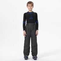 迪卡侬 DECATHLON 儿童滑雪裤背带冬季防水加厚加绒保暖男女童外穿棉裤5333854