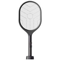 奥克斯（AUX）【100%灭蚊/品牌】电蚊拍充电式灭蚊拍紫光诱蚊灭蚊驱蚊 【黑武士】升级大网面+一触即死 2025/2年免费换新