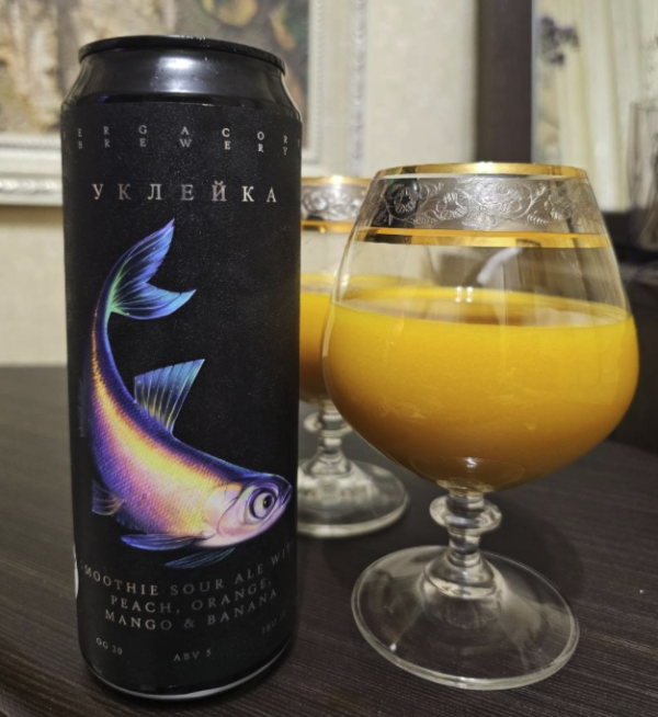 Sergacore 瑟加科/鱼厂 银鲴 5%vol 水果酸艾尔啤酒 440ml 单听装
