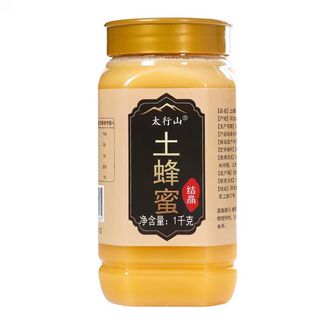 纯正天然土蜂蜜深山农家真蜜自然结晶蜂蜜蜜1000g/瓶