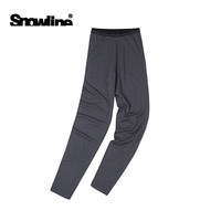 88VIP：SNOWLINE 雪线100%美丽诺羊毛保温透气抑菌亲肤女款打底长裤保暖裤