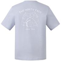 The North Face北面短袖T恤小熊情侣款户外舒适透气8EYN 紫色/0TI L