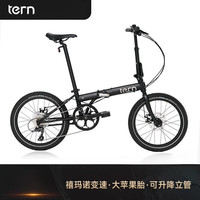 TERN 燕鸥 R8 折叠自行车 20英寸 X8变速 大苹果胎