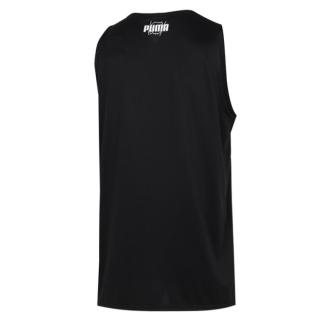 PUMA 男装圆领无袖篮球上衣时尚印花舒适休闲运动背心