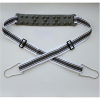 婕茵桐 跑步机震动腰带 通用跑步机按摩带腰带亿健立久佳加长按摩带震动