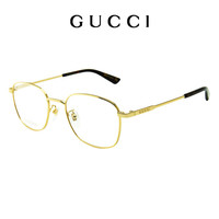 GUCCI 古驰 GG0861OA 005 全框轻质金丝边光学眼镜框男女同款