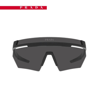 PRADA LINEA ROSSA普拉达墨镜男款偏光运动太阳镜眼镜个性框0PS 01YS 哑光黑镜腿|深灰色镜片 1BO06F