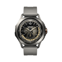 小米 Xiaomi Watch S4 Sport 智能手表 灰色氟橡胶表带