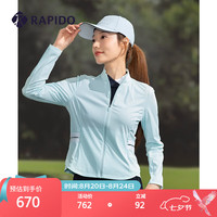 Rapido 2024年春夏女士高尔夫修身套装上衣夹克外套CP4376Z03 薄荷色 160/84A