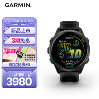佳明 Forerunner570极夜黑(42mm)心率跑步户外运动手表七夕礼物