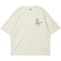 杰克琼斯夏季潮胸前肌理感T恤胶印背后熊猫图案男士短袖男款男装