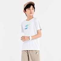 361°【网眼透气】儿童短袖男童夏装短袖T恤舒适透气女童跑步短T