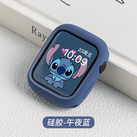 适用apple watch10保护壳苹果手表表壳iwatch7/8硅胶防水防摔保护套6/5/4/3/2/SE男女41/45mm手表糖果软壳s7