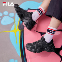 FILA 猫爪 4 女子休闲运动鞋 F12W232127F-BK 黑色 37.5
