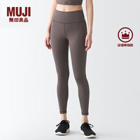 MUJI 無印良品 无印良品（MUJI） Walker 女式 易干 收腿裤 BIH02A3S 打底裤 中灰色 M
