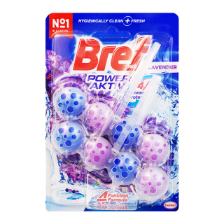 妙力 悬挂式马桶清洁球剂洁厕宝洗厕所除臭自动除垢去异味去渍 洁厕球薰衣草味2挂4袋装