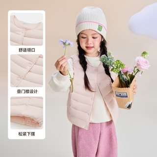 雪中飞 SNOWFLYING户外2025秋冬男女童装经典羽绒马甲背心百搭内搭外穿 150/72