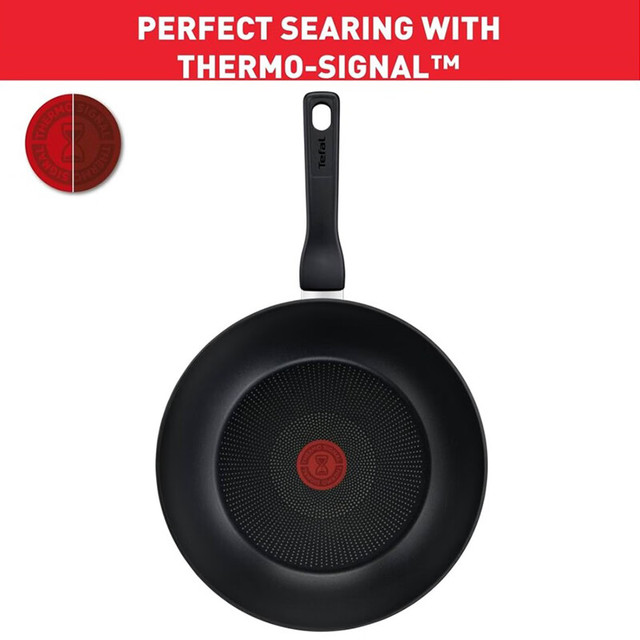 特福 钛铸红点不粘锅28cm