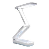 康铭护眼台灯充电款学习超长续航寝室宿舍阅读折叠便携读写灯 【标配】2400mAh+三色变光