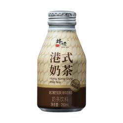 锋味派 港式奶茶礼盒1680ml/6瓶奶茶饮料整箱装 锡兰红茶现萃0反式脂肪酸