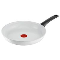 特福(Tefal ) 32cm 陶瓷煎锅平底锅 红点感温技术不粘锅煎锅 无油烟 炒菜灶具通用锅 C4 陶瓷 32cm