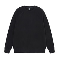 361度运动卫衣男2025秋季套头卫衣常规舒适上衣 A款-超级黑652444803F-6 2XL