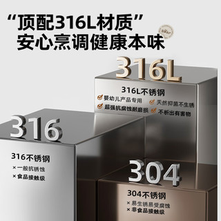 小熊（Bear）蘑菇锅铲不锈钢铲子炒菜勺炒勺家用食品级铁铲中式铁锅铲勺大号 单件装 【大蘑菇铲】316不锈钢