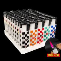 2025防风打火机防爆时尚家用耐用超市地摊直销一盒50 耐用防风吉祥凤凰(5支)