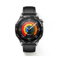 华为 HUAWEI WATCH GT5 智能手表 46mm 砂砾棕 复合素皮表带