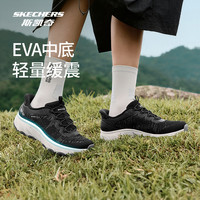 斯凯奇闪穿鞋男女2025年时尚网面鞋运动休闲鞋舒适透气轻盈户外鞋 橄榄绿/OLV 45