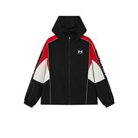 【三防&撞色】130-170男女中大童宽松户外运动连帽外套