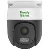 天地伟业(Tiandy)无线摄像头360度无死角带夜视家用室外400万WIFI监控器手机远程语音云台球机 TD-H253K