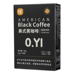 怿 美式黑咖啡 纯黑咖啡 100条