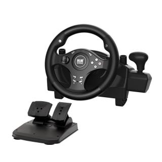 科腾 KETENG D3A 电脑赛车游戏方向盘7合一模拟驾驶PS4/XBOX one/PC欧卡2尘埃竞速飞车 270度方向盘【7合一升级版】