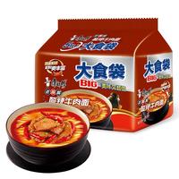 康师傅 酸辣牛肉面5连包